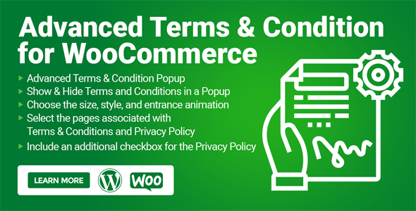 Approach Terms and Condition Popup for WooCommerce