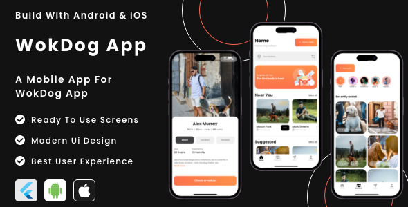 WokDog App – Flutter Cell App Template