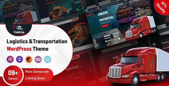 Trakirna – Transportation & Logistics WordPress Theme