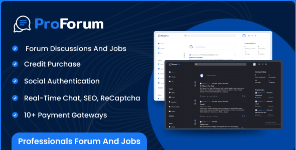 ProForum – Specialists Forum and Jobs