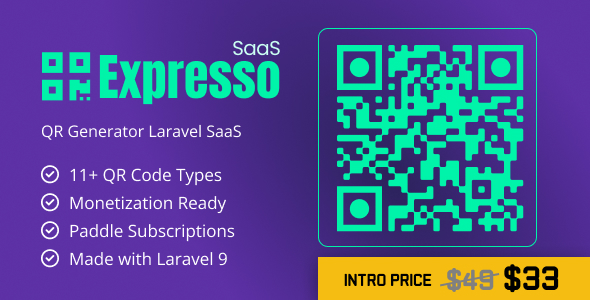 QRExpresso – QR Code Generator SaaS (Laravel)