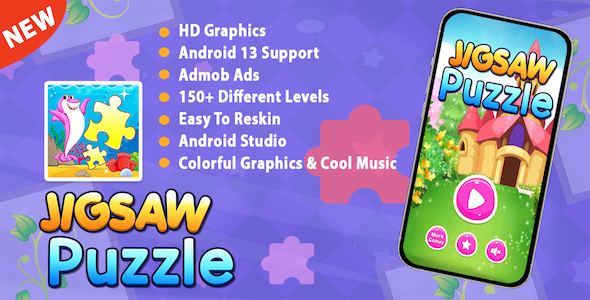 Jigsaw Puzzle Sport For Children + Ready For Submit + Android