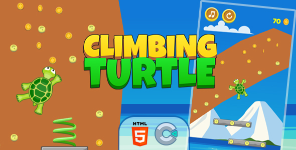 Mountaineering Turtle – HTML5 Physics Sport