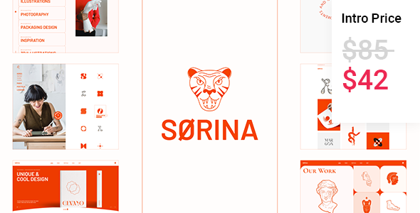 Sørina – Artistic Portfolio Theme