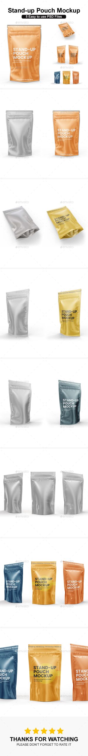 Stand-up Pouch Mockup