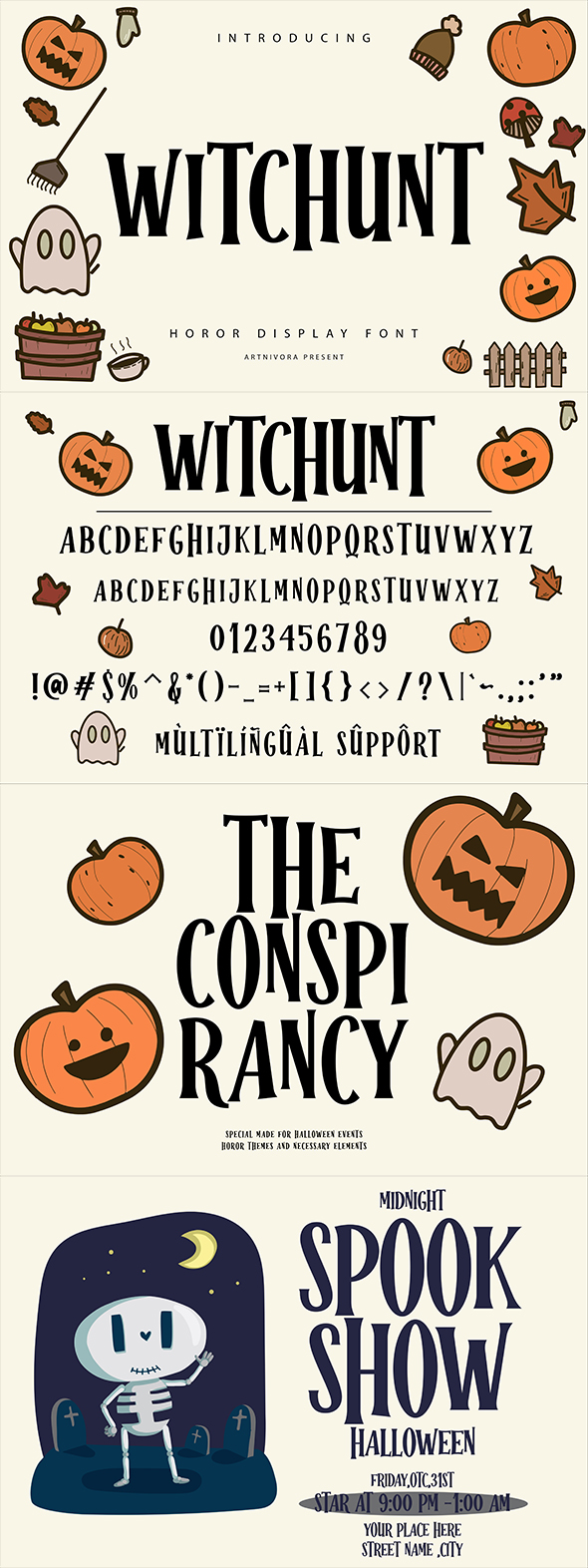 Witchunt – Enlighten Font