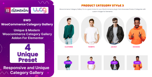 BWD WooCommerce Class Gallery Addon For Elementor