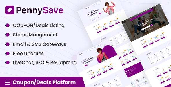 PennySave – Coupon/Deals Platform