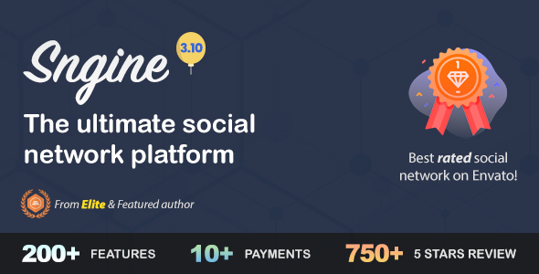 Sngine – The Closing PHP Social Community Platform