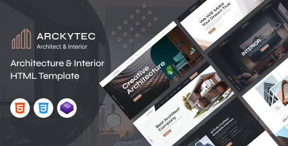 Arckytec – Architecture & Inner HTML5 Template