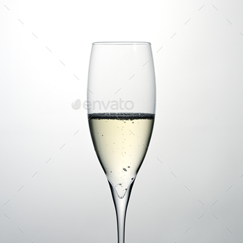 Glass of champagne