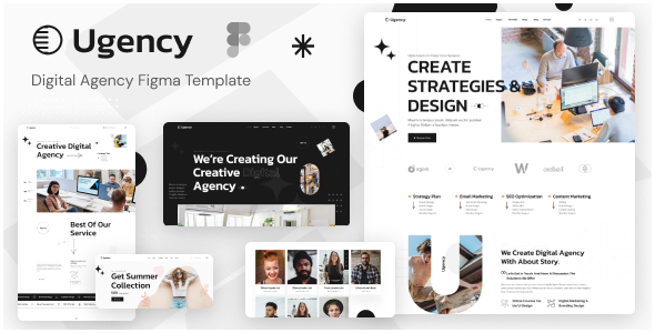 Ugency – Digital Agency Figma Template