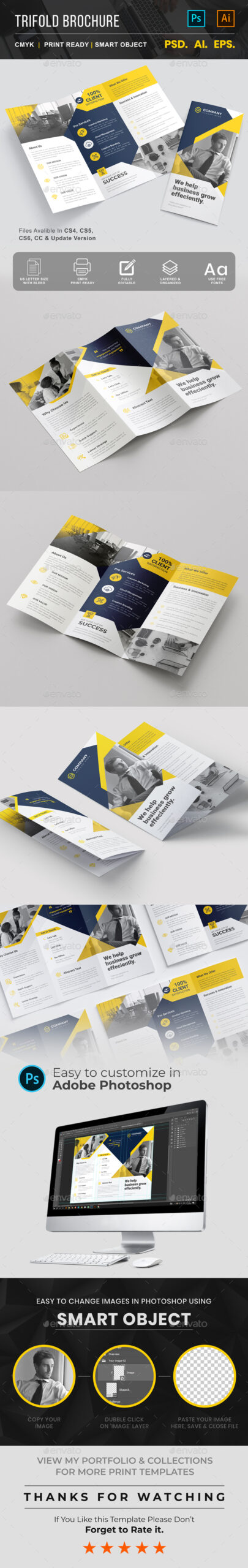 Company Trifold Brochure