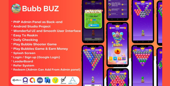 Bubb Buz Bubble Shooter Sport – Rewards Incomes Android Studio Challenge