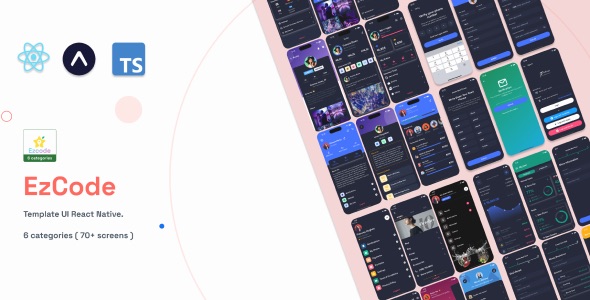 Ezcode – ( 70+ Monitors – 6 Lessons ) – Template React native