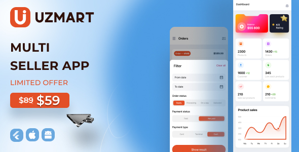 Uzmart – Vendor app