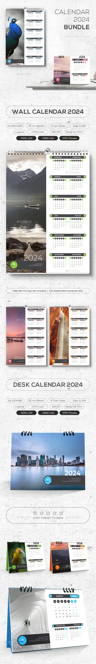 Calendar 2024 Bundle