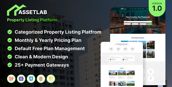 AssetLab – Property List Platform | Property Purchase Promote | Property Hire