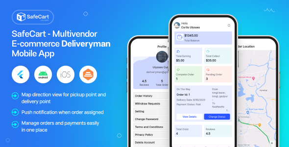 Start Man App – Safecart eCommerce Platform