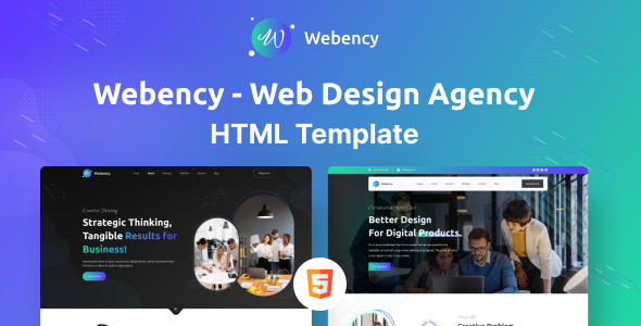 Webency – Web Invent Agency HTML Template