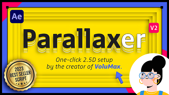 PARALLAXER 2 | One click on 3D Parallax Script