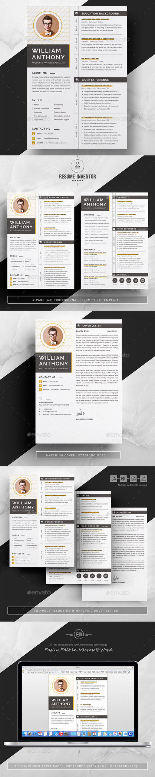 Creative Resume / CV Template