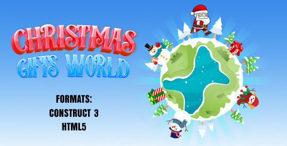 Christmas Provides World Game (Contain 3 | C3P | HTML5) Christmas Game