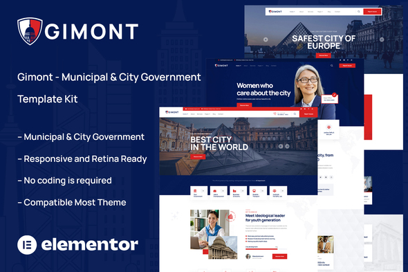 Gimont – Municipal & Metropolis Authorities Template Kit