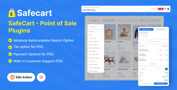 Pos (Level Of Gross sales) Plugin – Safecart Multi-Seller Laravel eCommerce platform