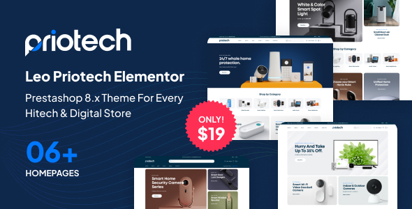 Leo Priotech Elementor – Digital Retailer Prestashop Theme