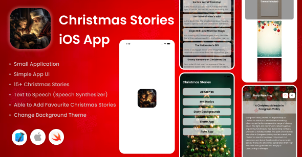 Christmas Reports – iOS App – Fable App – Kid’s Christmas Reports