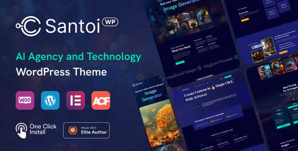 Santoi – AI Company and Know-how WordPress Theme