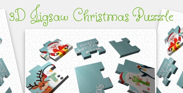 3D Jigsaw Christmas Puzzle – Adverse Platform Puzzle Game