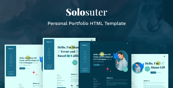 Solosuter – Internal most Portfolio HTML Template