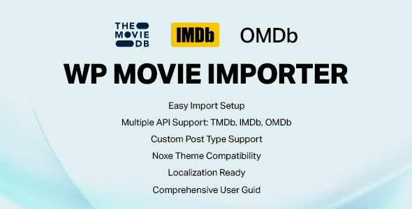 WP Film Importer Pro