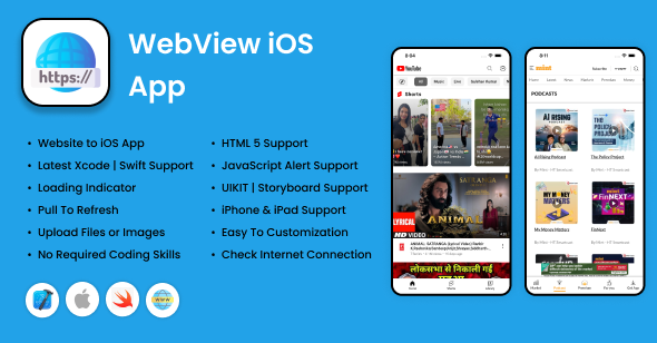 WebView iOS App – Convert Net site To iOS Utility