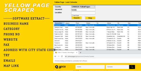 Yellow Web page Lead Extractor Instrument