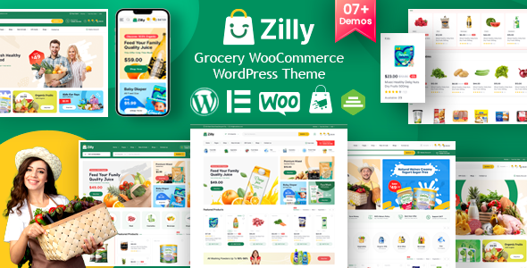 Zilly – Grocery Retailer WooCommerce WordPress Theme