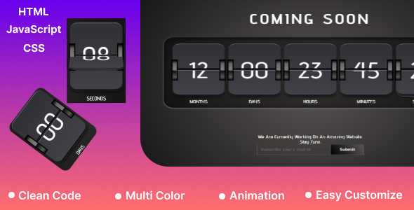 Coming Nearly right now Timer | Countdown Timer | Multicolor Countdown