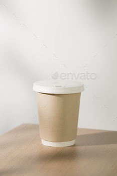 Disposable paper espresso cup