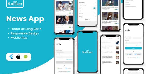 Information App v1.0.0 – Flutter UI template | Android + iOS | Multi-language