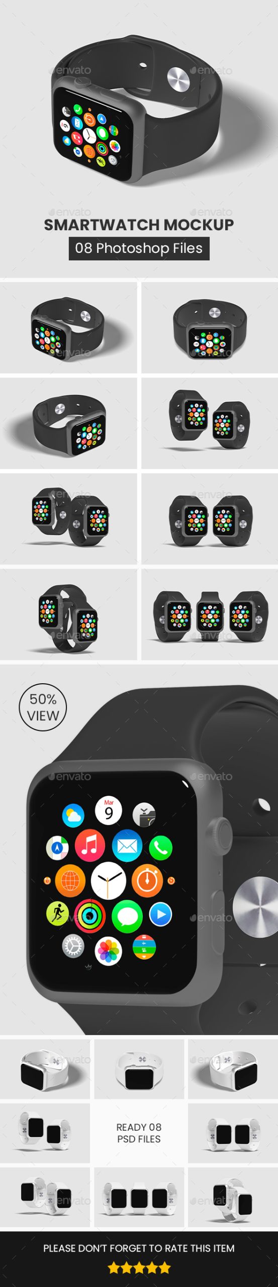 Smartwatch Mockup | Apple Look