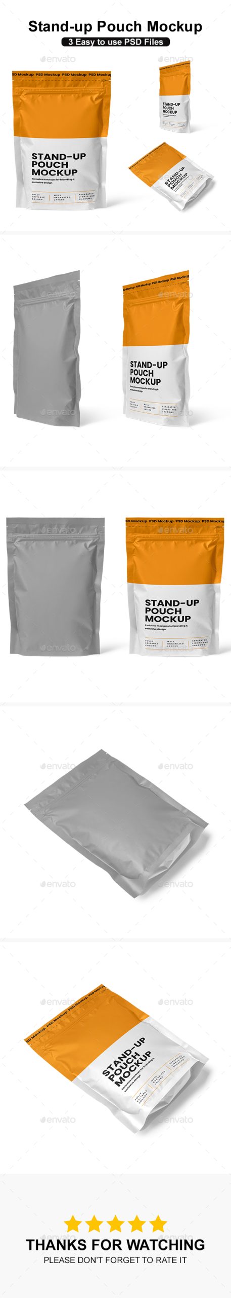 Stand-up Pouch Mockup