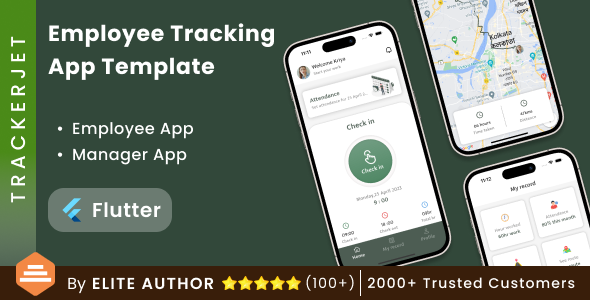 Employee Monitoring App | Employee Administration app | Employees Monitoring App| Flutter | TrackerJet