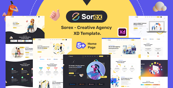 Sorex – Ingenious Company XD Template.