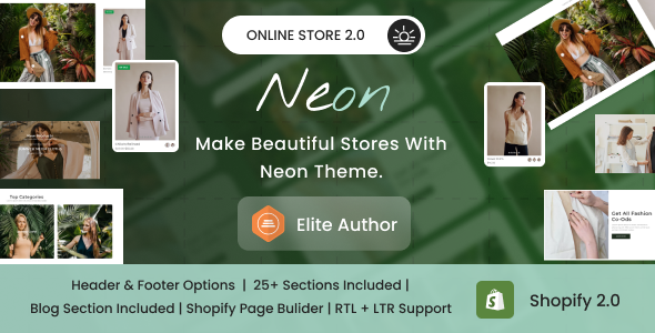 Neon – Multipurpose Shopify theme 2.0