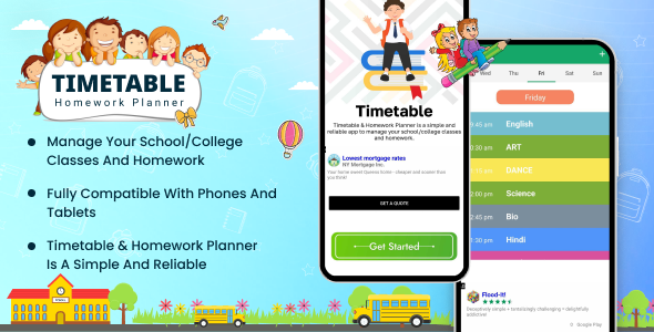 Timetable – Homework Planner‬ – Faculty planner – To Attain Itemizing – Every day Work planner