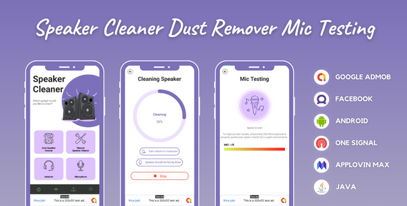 Speaker Cleaner – Filth Remover – Water Cleaner