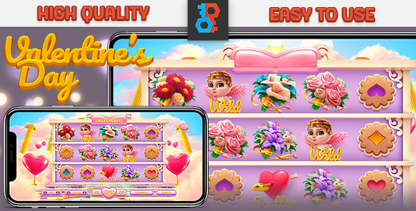 HTML Valentine’s Day Slot Recreation