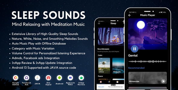 Sleep Sounds Thoughts Enjoyable Tune Android